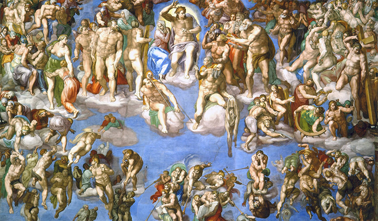 Sistine Chapel frescoed by Michelangelo